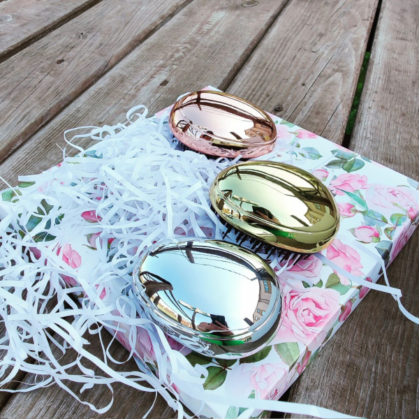 Массажная расческа для волос распутывающая / Компактная расческа для всех типов волос